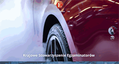 Desktop Screenshot of kse-egzaminator.pl